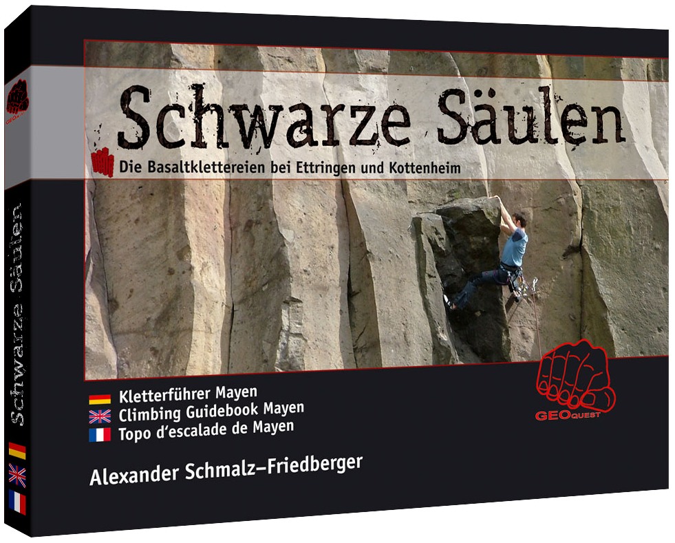 Schwarze S&auml;ulen &ndash; Kletterf&uuml;hrer Mayen